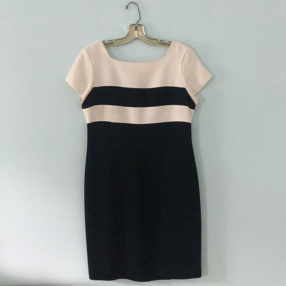 Vintage Cap Sleeve Striped Dress